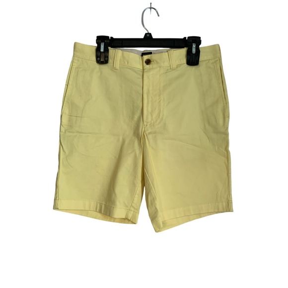 J Crew NWT Yellow Men's Size 31 Chino Casual 10 in, Shorts - Picture 1 of 6